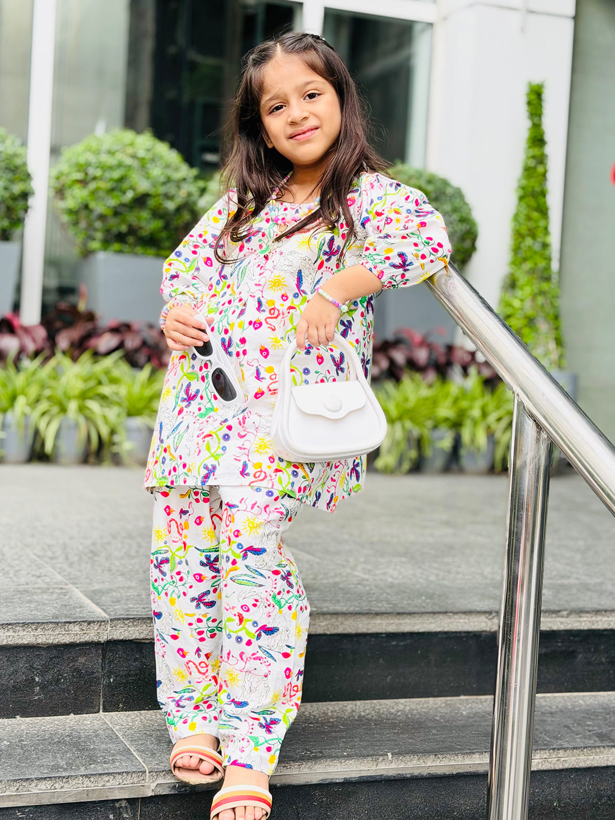 RWS-0004, Ivory Digital Print 2 Pcs