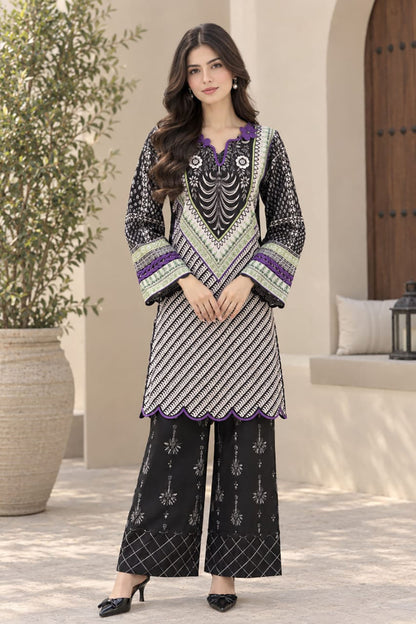 2Pcs Unstitched LUS-V09-10
