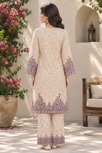 2Pcs Unstitched  LUS-V11-10 S