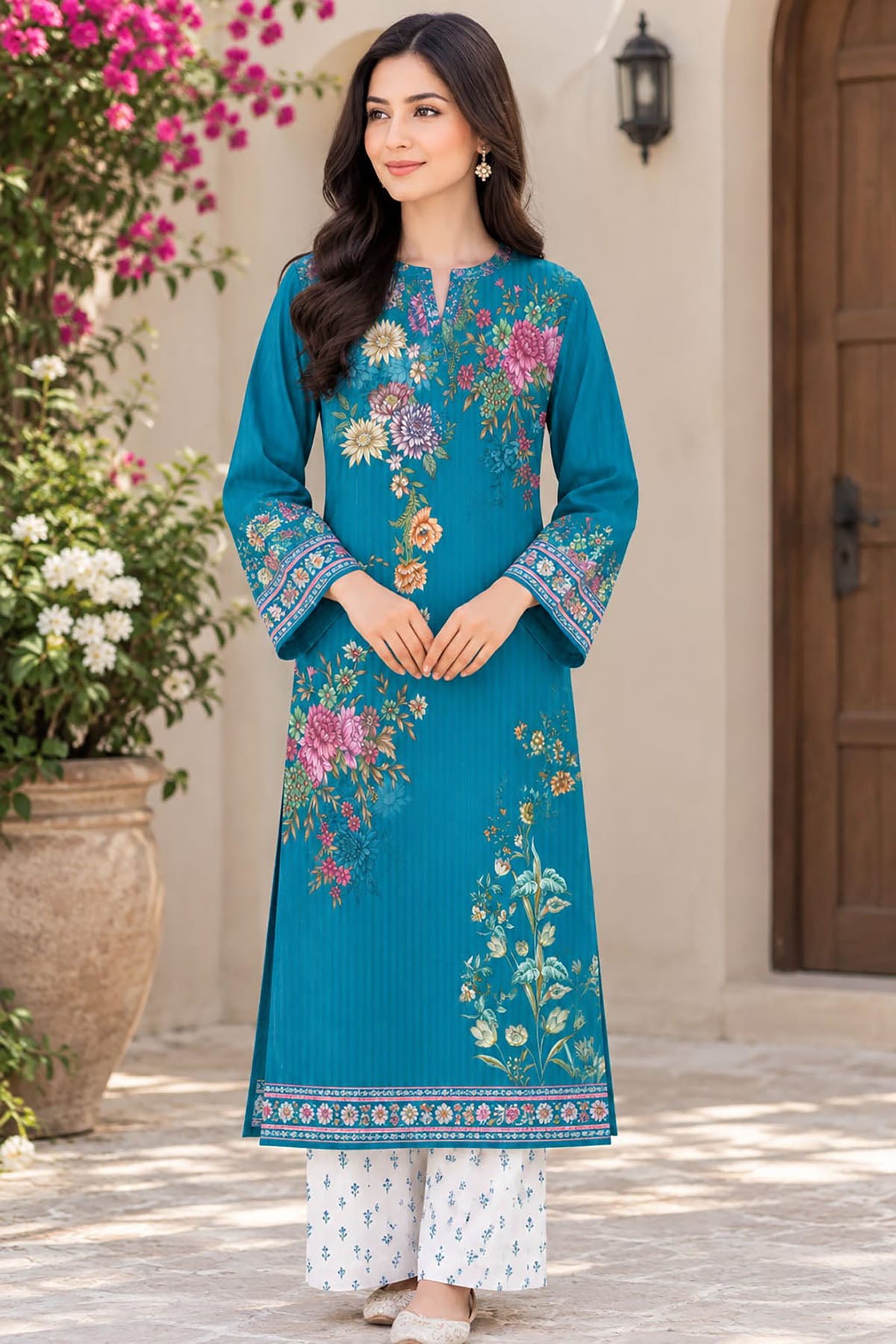 2Pcs Unstitched LUS-V12-02