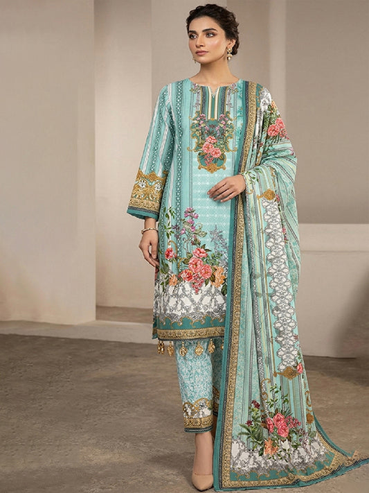 3Pcs Unstitched Marhaba Vol 01 Design 04