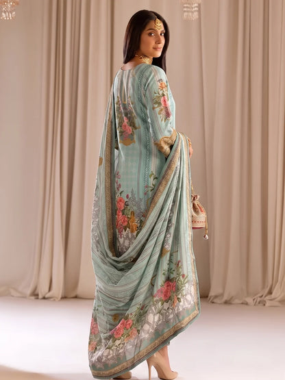 3Pcs Unstitched Marhaba Vol 01 Design 04