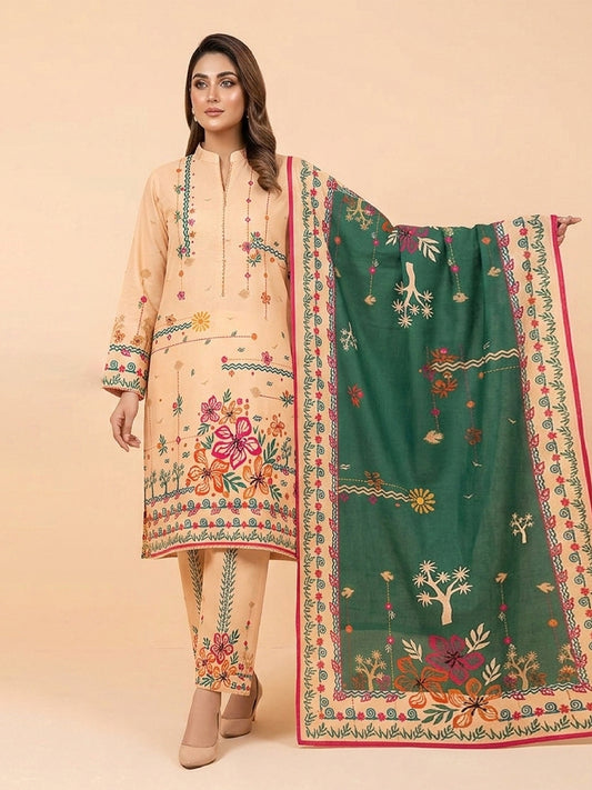 3Pcs Unstitched Marhaba Vol 02 Design 05