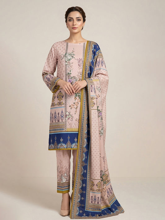 3Pcs Unstitched Marhaba Vol 04 Design 03