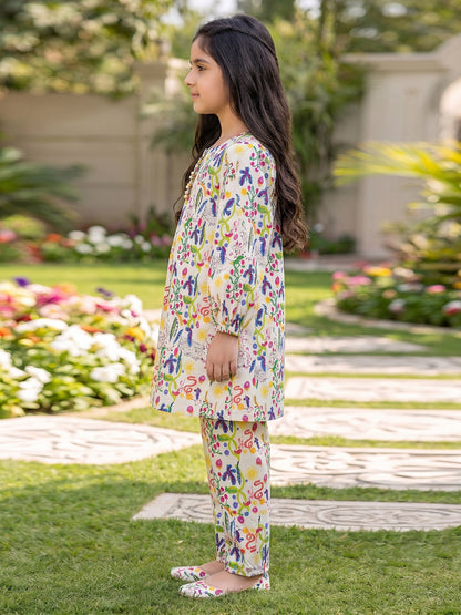 RWS-0004, Ivory Digital Print 2 Pcs