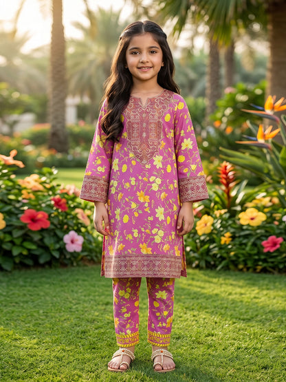 RWS-0011, Multi-Colored Digital Print 2 Pcs