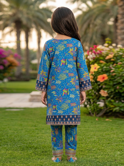 RWS-0014, Deep Blue Digital Print 2 Pcs